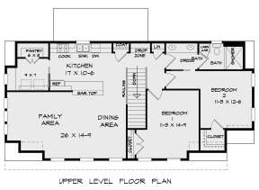 Second Floor for House Plan #6082-00189