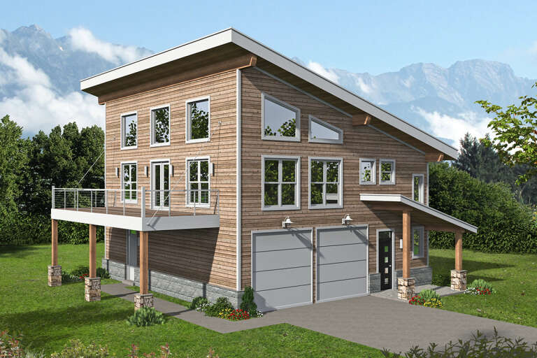 House Plan House Plan #25678 Front Elevation 