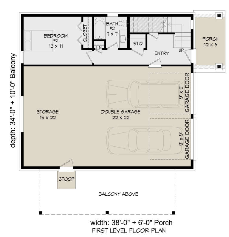 House Plan House Plan #25678 Drawing 1