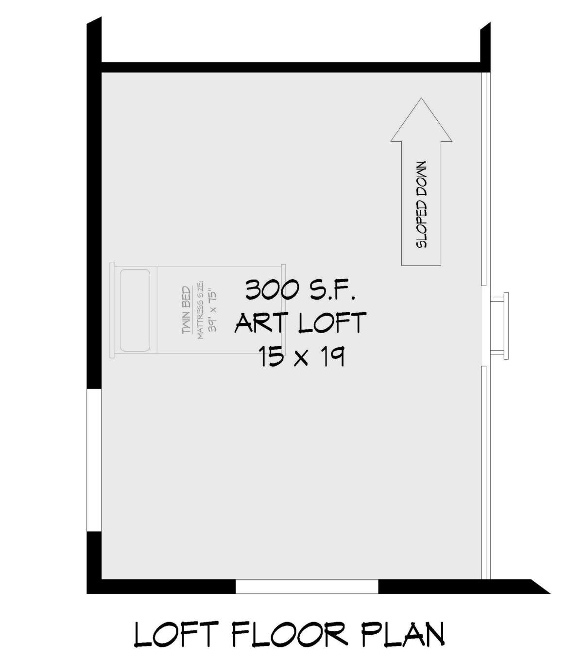 Loft for House Plan #940-00358