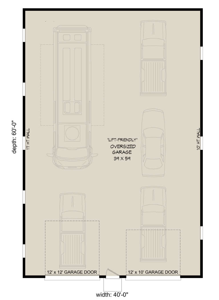 House Plan House Plan #25682 Drawing 1
