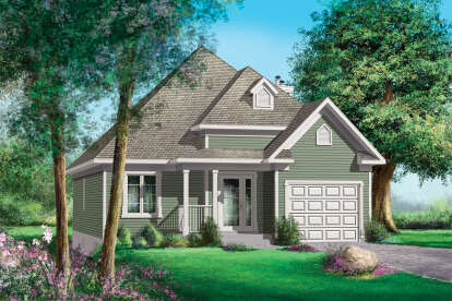 House Plan House Plan #25684 Front Elevation 