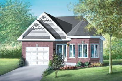 House Plan House Plan #25685 Front Elevation 