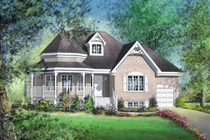 House Plan House Plan #25688 Front Elevation 