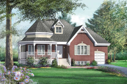 Victorian House Plan #6146-00416 Elevation Photo