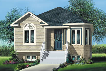 House Plan House Plan #25694 Front Elevation 
