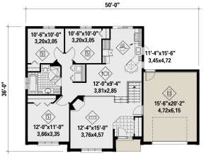 Main Floor for House Plan #6146-00424