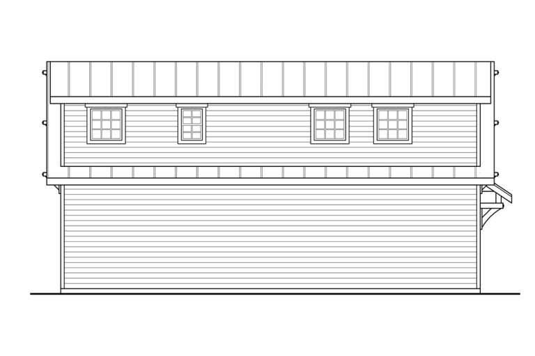 Craftsman House Plan #035-00922 Elevation Photo