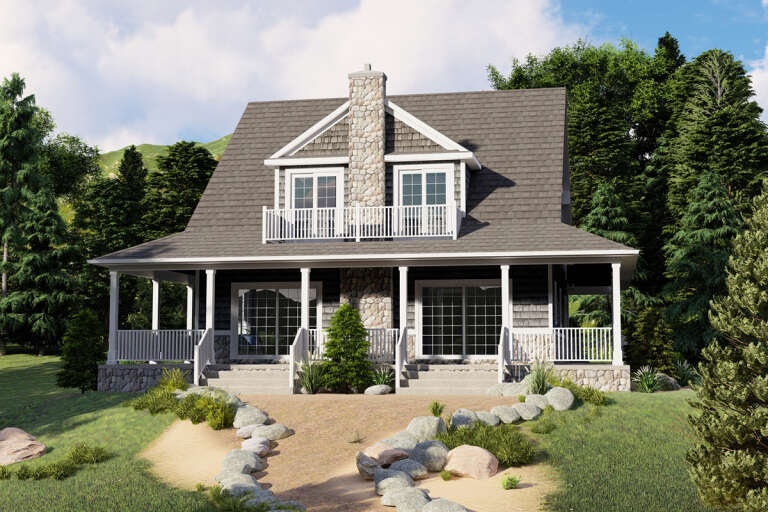 Country House Plan #5032-00110 Elevation Photo