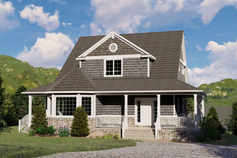 Country House Plan #5032-00110 Elevation Photo