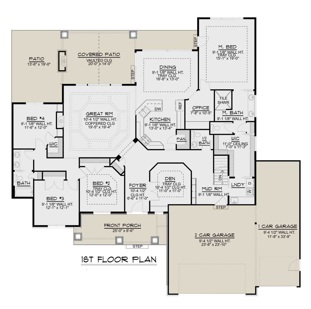 Main Floor for House Plan #5032-00111