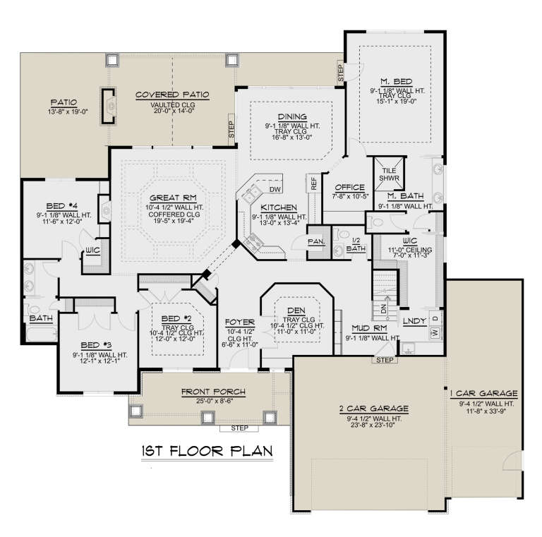 House Plan House Plan #25706 Drawing 1