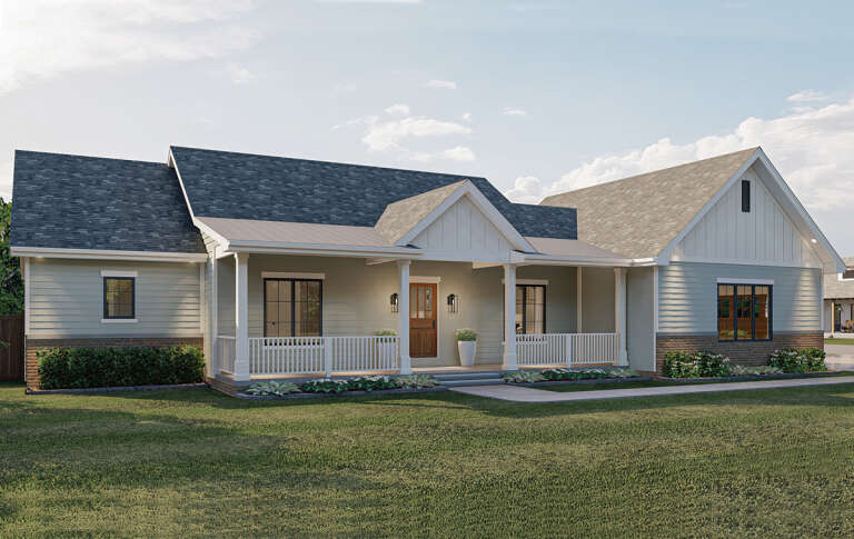 House Plan House Plan #25707 Front Elevation 