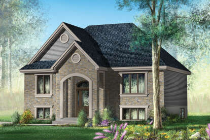 House Plan House Plan #25709 Front Elevation 