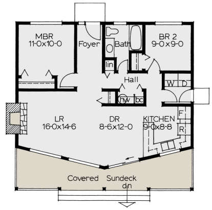 House Plan House Plan #25710 Drawing 1