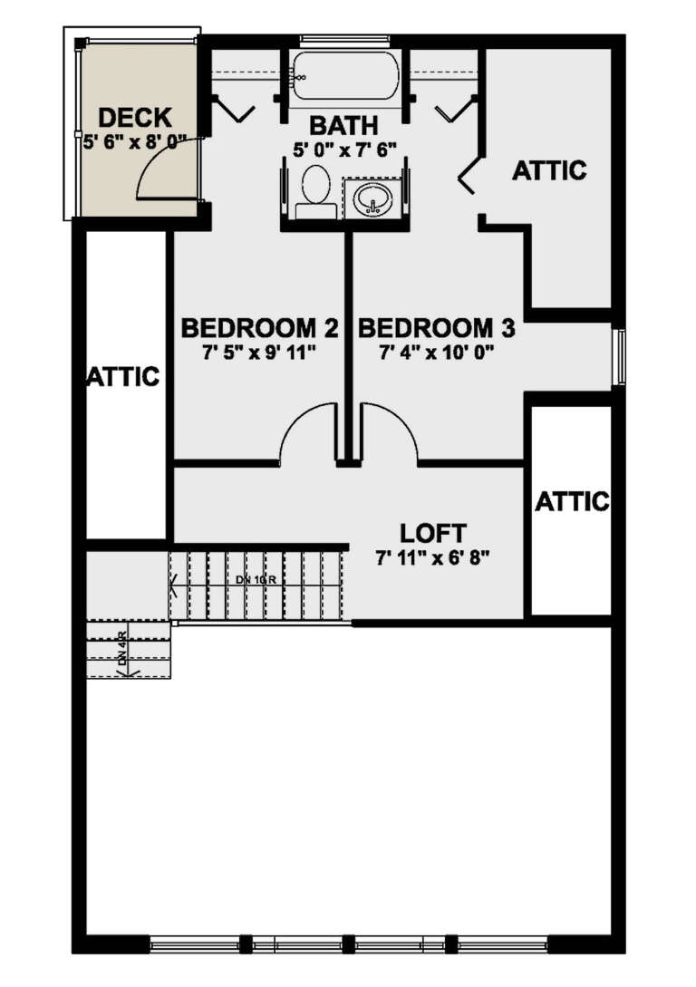 House Plan House Plan #25713 Drawing 2