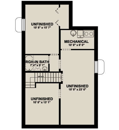 House Plan House Plan #25713 Drawing 3
