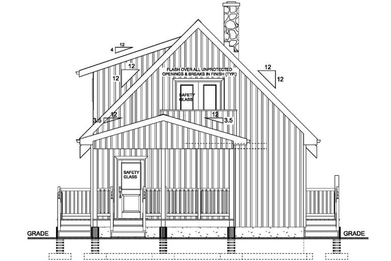 Craftsman House Plan #2699-00025 Elevation Photo