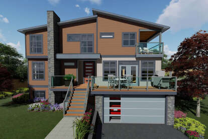 House Plan House Plan #25716 Front Elevation 