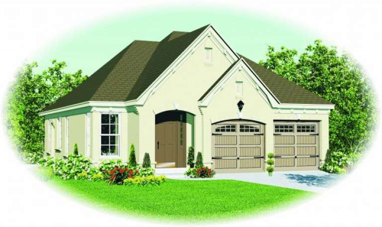 House Plan House Plan #2572 Front Elevation