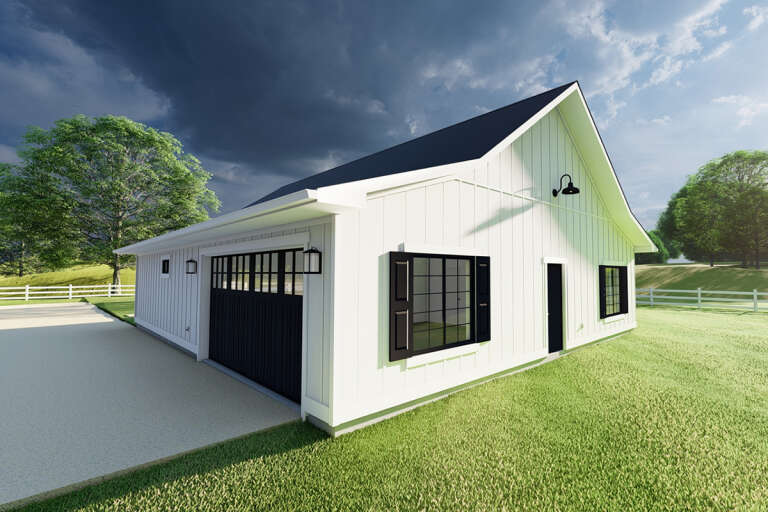 Modern Farmhouse House Plan #2699-00031 Elevation Photo