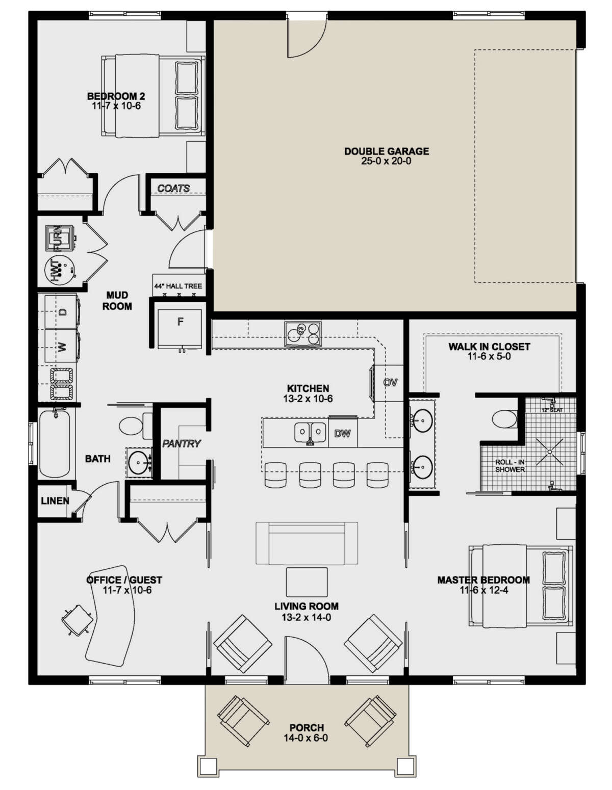 Main Floor for House Plan #2699-00031