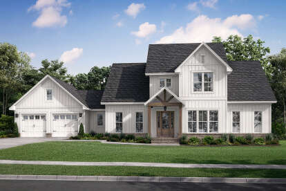 House Plan House Plan #25722 Front Elevation 