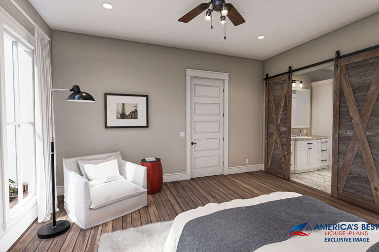 Modern Farmhouse House Plan #041-00250 Additional Photo