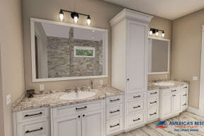 Modern Farmhouse House Plan #041-00250 Additional Photo