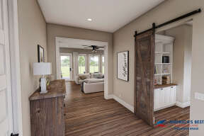 Modern Farmhouse House Plan #041-00250 Additional Photo