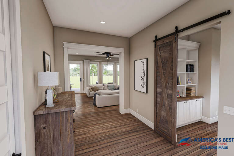 Modern Farmhouse House Plan #041-00250 Additional Photo
