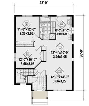 Main Floor for House Plan #6146-00430