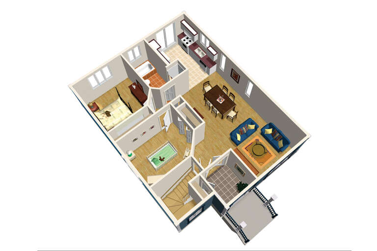 House Plan House Plan #25724 Additional Photo