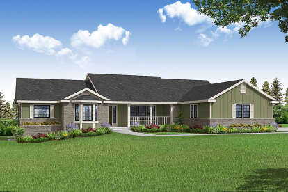 House Plan House Plan #25725 Front Elevation 