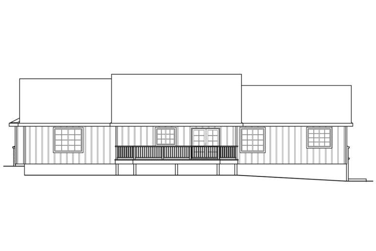 Country House Plan #035-00923 Elevation Photo