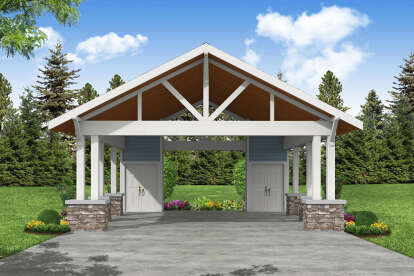 House Plan House Plan #25727 Front Elevation 