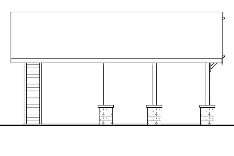 Craftsman House Plan #035-00925 Elevation Photo