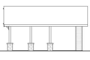 Craftsman House Plan #035-00925 Elevation Photo