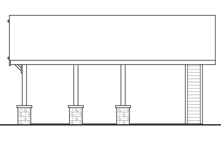 Craftsman House Plan #035-00925 Elevation Photo