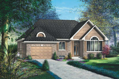 3 Bed, 1 Bath, 1812 Square Foot House Plan - #6146-00435