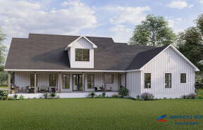 Modern Farmhouse House Plan #041-00251 Elevation Photo