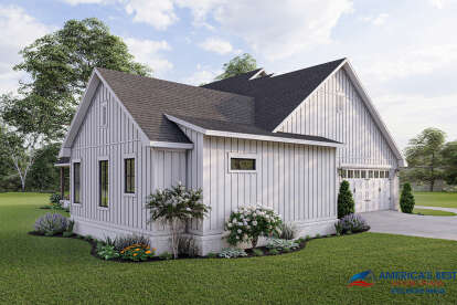 Modern Farmhouse House Plan #041-00251 Elevation Photo