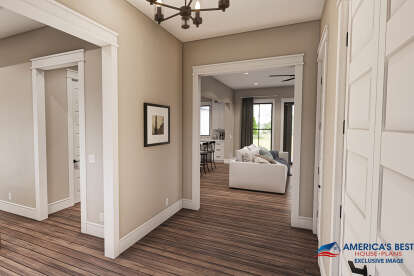 Modern Farmhouse House Plan #041-00251 Additional Photo