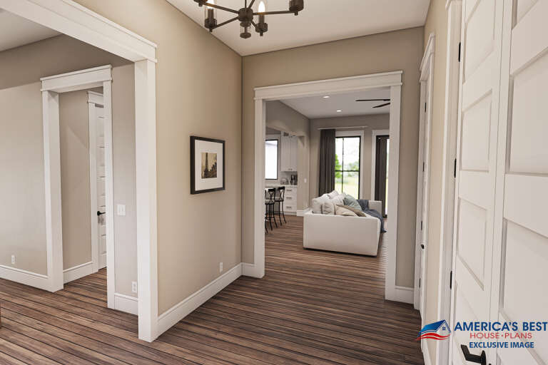 Modern Farmhouse House Plan #041-00251 Additional Photo