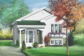Cottage House Plan #6146-00439 Elevation Photo
