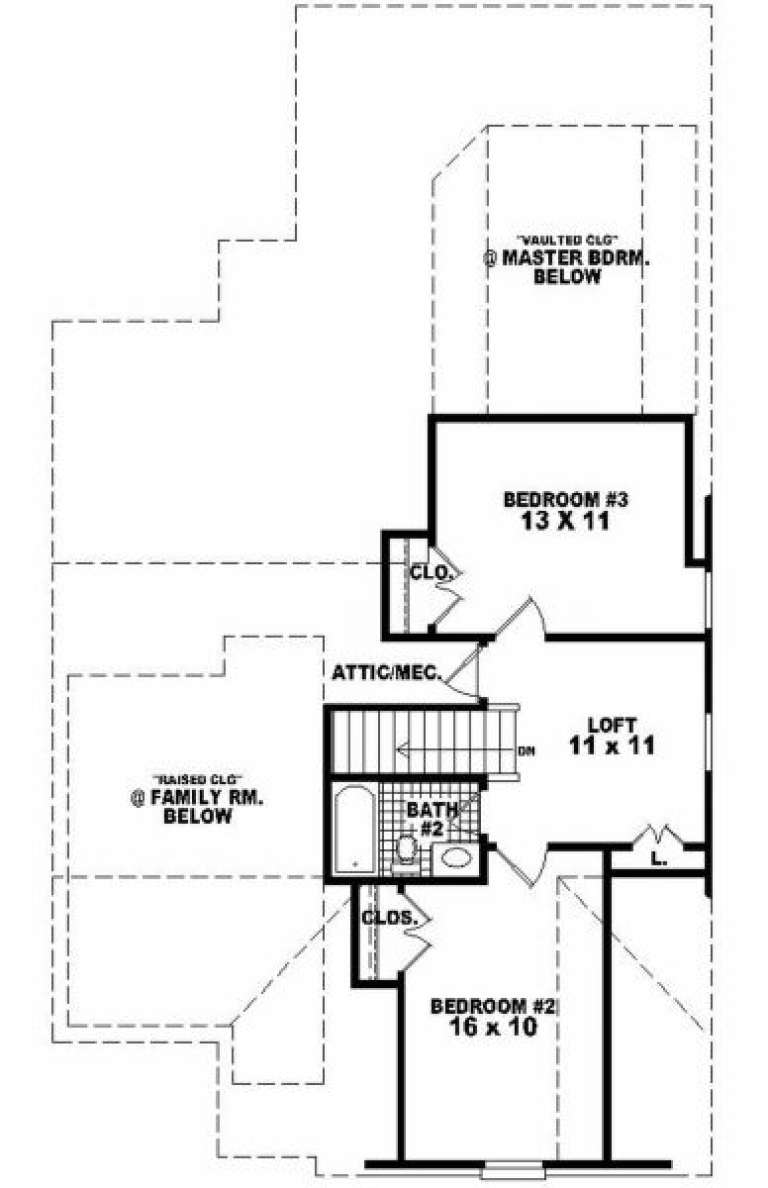House Plan House Plan #2574 Drawing 2