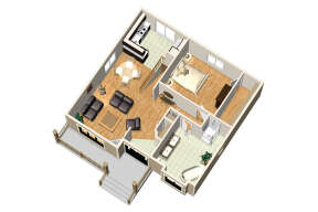 Cottage House Plan #6146-00443 Additional Photo