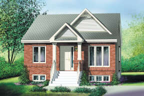 Cottage House Plan #6146-00446 Elevation Photo