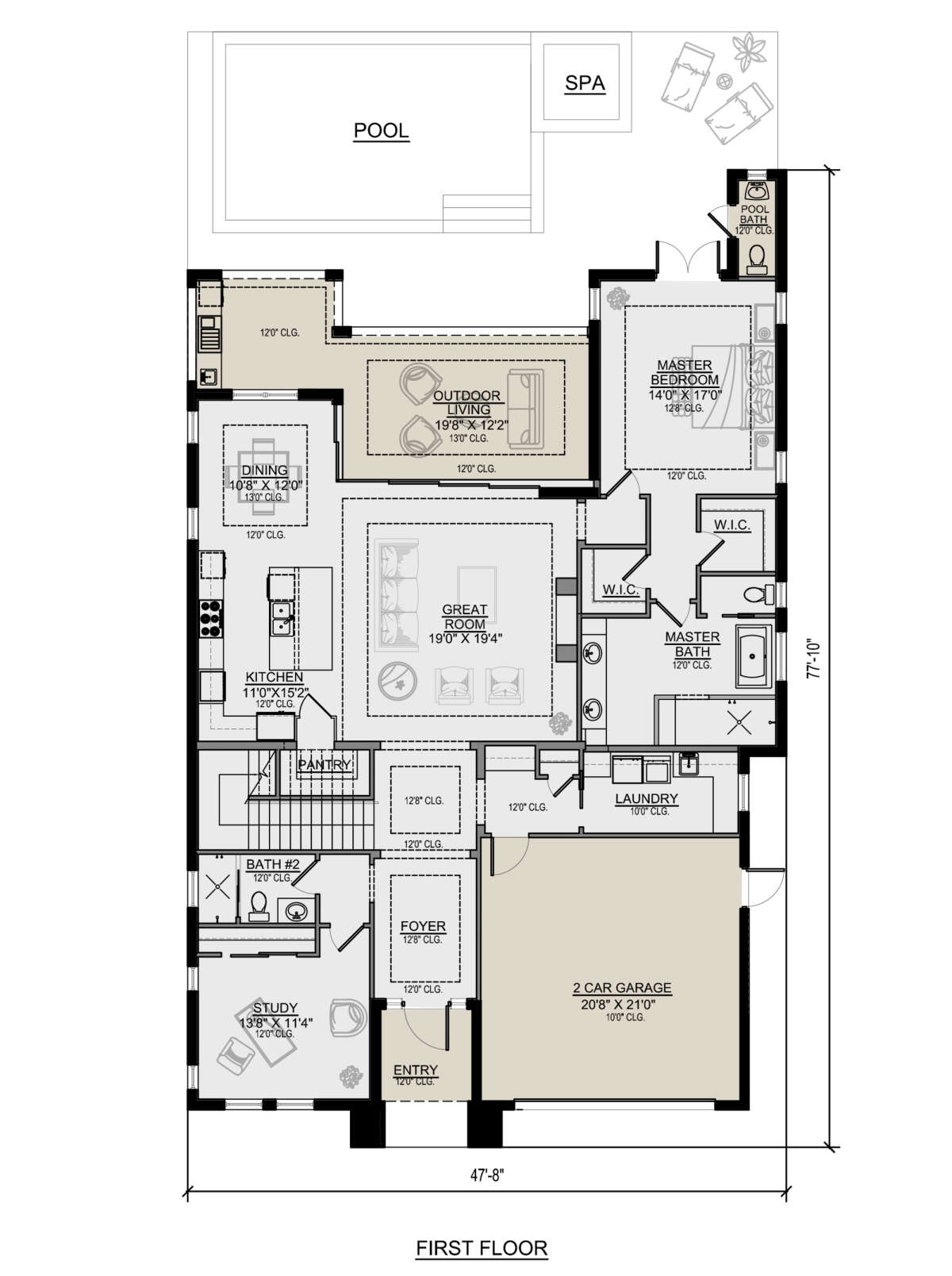 Main Floor for House Plan #5565-00061