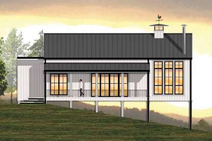 Modern Farmhouse House Plan #8504-00174 Elevation Photo